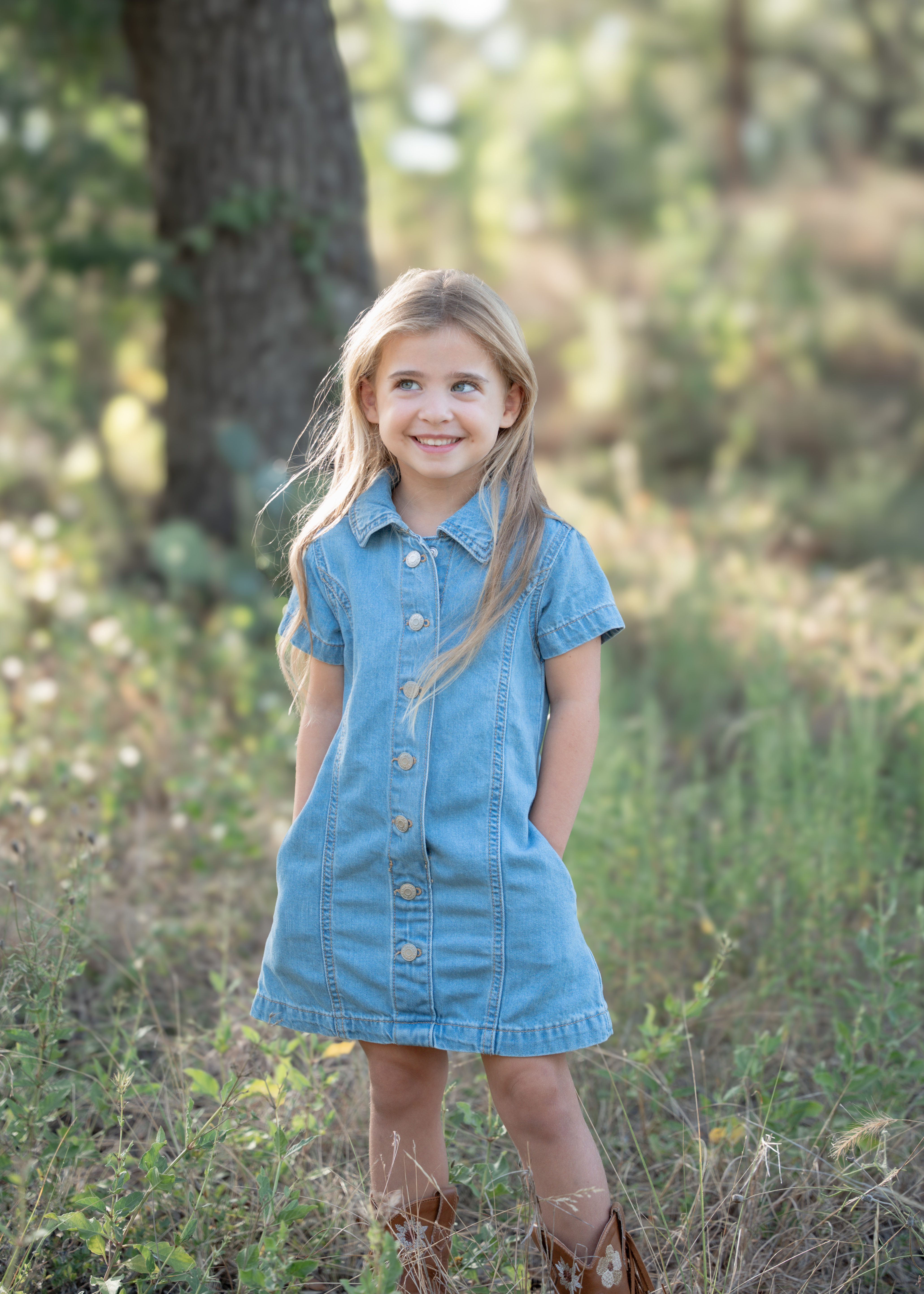 Girl portrait outdoors